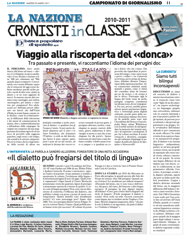 29/03/2011 La Nazione